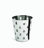 Alessi AKK57 Girotondo Paper Basket Polished Stainless Steel