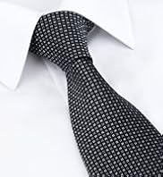 Ultimate Pure Silk Textured Check Woven Tie