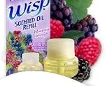 Review S. C. Johnson  / [Sold as a pack of 4] Glade Wisp Scented Oil Refill Mountain Berry Fits ALL Wisp units,inlcluding Flameless Candle Unit