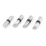 uxcell スパナドライバービット　シルバートンメタル製　修復ツール理想的なツールマグネシウム6mm　4個入り