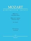 Produkt-Bild: Missa Solemnis C-Moll KV 139 (47a). Klavierauszug