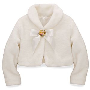 Disney Holiday Faux Fur Princess Jacket for Girls