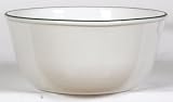 Corelle Livingware 28-Ounce Super Soup/Cereal Bowl, Light Blue Band