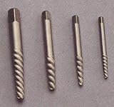 4 Piece Spiral Screw Extractor Set