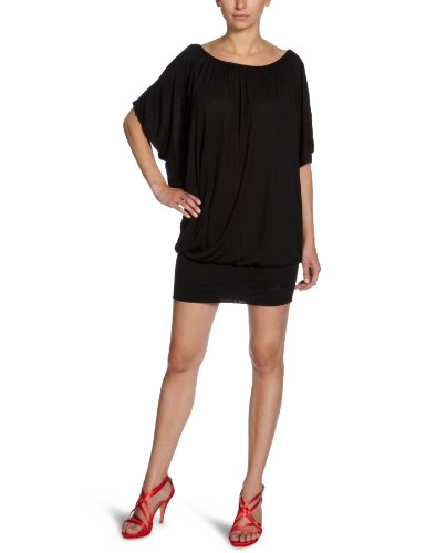 Killah Damen Kleid (mini) KV2800-JE9264-000000-G06000/HADIR DRESS (BASI-K), Gr. 38/40 (L), Schwarz (G06000 (BLACK))