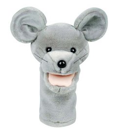 PLUSHPUPS HAND PUPPET MOUSE
