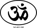 Om Oval Bumper Sticker