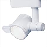 Side Paddle Low Voltage Track Head Track Type: Halo Series, Wattage: 50 Watts, Color: White