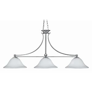 Hinkley Bolla 4666BN Round (25H x 56W) Pool Table 3 Light 300 watt Pendant in Brushed... by Hinkley