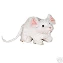 Lil'Kinz Mini Plush Stuffed Animal White Mouse