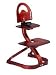 Scandinavian Child Svan Youth Chair Finish: Mahogany
