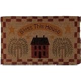 Bless This House Coir Doormat by Primitive Home Decors