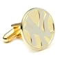 Two Tone New York Yankees Cufflinks - MLB Baseball Sports Themed Formal Wear