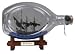 Pirates of the Caribbean Black Pearl Ship in a Bottle