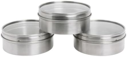 Ikea Grundtal 3-Piece Magnetic Spice Tins, Magnetic Containers Stainless Steel Home Supply Maintenance Store