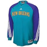 Hornets adidas NBA On Court L/S Shooting Shirt - Men's