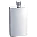 Visol Cosmopolitan Stainless Steel Plain High Polish rimless Flask & loose cap(4oz)