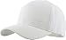 KBY-2361 WHT Plain Solid Baseball Cap Adjustable Closure Unisex Hat