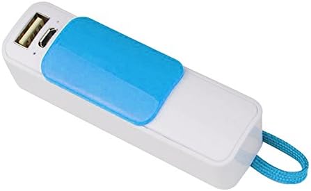 Genixgreen 2600mAh Portable Perfum Mobile Power Bank USB Battery Charger for BlackBerry 9700 8900, HTC, LG(Blue)