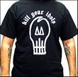 KILL YOUR IDOLS - Distressed Skull - Black T-shirt