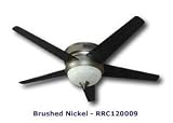 Review Reiker  / Brushed Nickel Room Conditioner Ceiling Fan, Heater, Light