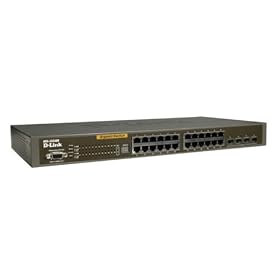 D-Link DGS-3324SR 24-port Managed Gigabit Switch with SFP and 10Gig Stacking by D-Link