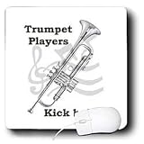 Music - Trumpet Players Kick brASS! - Mouse Pads
