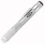 Chalk Holder - Commando Clear Anodized Handle with Standard School Chalk (See Item 152-1214 for Chalk Holder with Bonus Protective Storage Tube)
