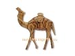 Olive Wood Camel With Water Jars (7.2"H)
