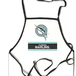 Florida Marlins Grilling BBQ Apron - Baseball Sports Merchandise