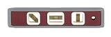 Johnson Level 4500M 9-Inch Magnetic Aluminum Torpedo Level