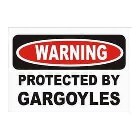 PROTECTED BY GARGOYLES Apron (Various Colors Available)