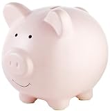 Pearhead Lil' Peach Piggy Bank, Pink