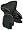 TOURMASTER/CORTECH POLAR-TEX GLOVE WOMENS BLACK SIZE:LRG