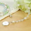 Blue Circle of Friendship Bracelet