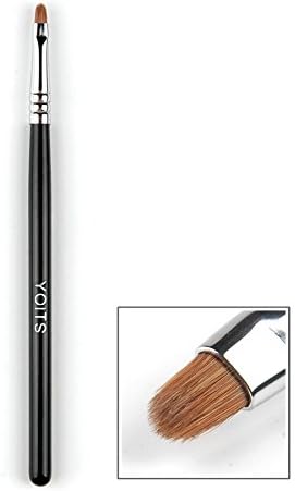 Precision Eyeliner Brush Angle Eye definer Makeup Brush with Weasel Hair Works with gel, cream or powder products - K233