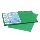 Riverside Paper Tru-Ray(R) Construction Paper, 12in. x 18in., Holiday Green