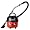 Numatic HVR200A Henry A1 Bagged Cylinder Vacuum Cleaner plus Kit A1, Red/Black