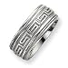 Sterling Silver Men's Inner Channel Spinning Band
