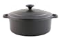 Paderno World Cuisine 6.25 Inch Black Round Dutch Oven