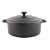 Chasseur Cast Iron 26cm, 5.0ltr Round Matt Black Casserole