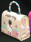 Hello Kitty Tin Handbag W/beaded Handle - Shopping