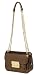 Michael Kors Sloan Small Shoulder Flap Embossed Leather Handbag, Cocoa
