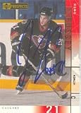 Owen Fussey, Calgary Hitmen - WHL Autographed Card