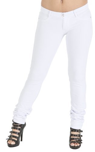Brazilian Basic Sexy Skinny French Terry Moleton Pants U -Turn 1118 (XS, White) Brazilian Basic Sexy Skinny French Terry Moleton Pants U -Turn 1118 (XS, White)