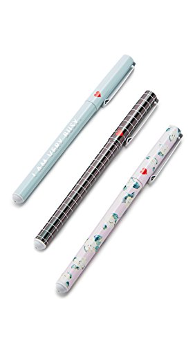 ban.do Women's Write On Pen Set, Assorted, One Size