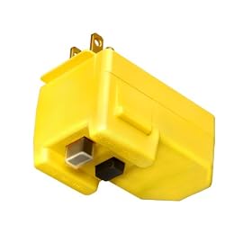 Coleman Cable 02831 Attachable GFCI Converter for Extension Cords