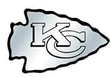 Kansas City Chiefs Silver Auto Emblem Best Gift