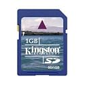 Kingston 1 GB Secure Digital Flash Card ( SD/1GB ) (Retail Package)