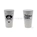 Vicious Ceramic Pint Glass White